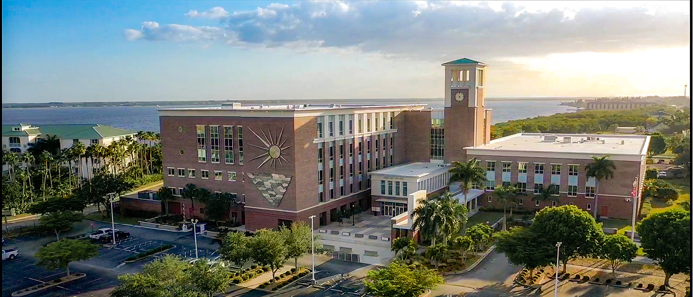 Charlotte Courthouse overhead view